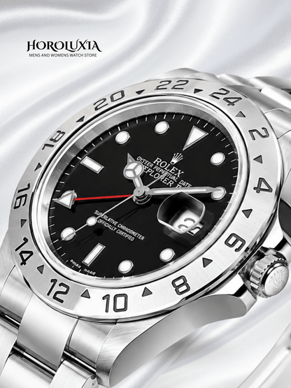 Rolex Explorer 16570 silver chromic edition