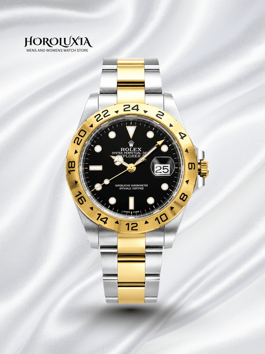 Rolex Explorer 16570 Gold silver chromic edition